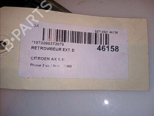 Used Right mirror CITROËN AX (ZA-_) 11 (54 hp) 23176234