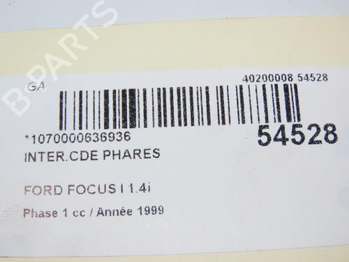 Headlight switch FORD FOCUS I (DAW, DBW) 1.4 16V | BP29195990I24  - Image 5