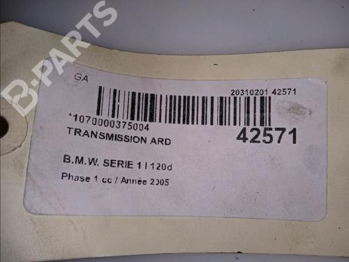 Right rear driveshaft BMW 1 (E87) 120 d | BP11099809M41 