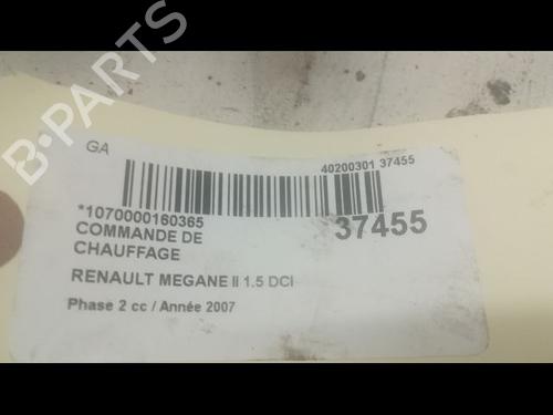 Climate control RENAULT MEGANE II (BM0/1_, CM0/1_) 1.5 dCi (BM1F, CM1F) | BP9601282I5