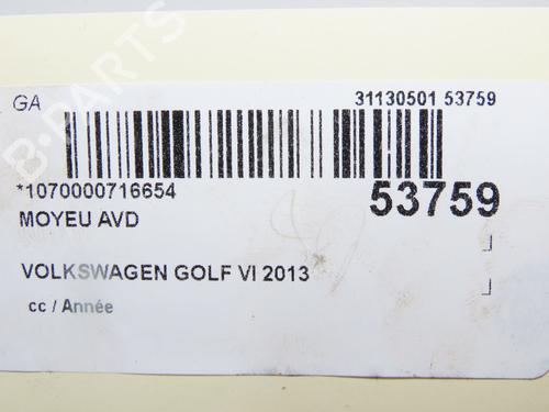 left-front-steering-knuckle-vw-golf-vi-convertible-517-2011-2012-2013-2014-2015-2016-2017-40273965 main image