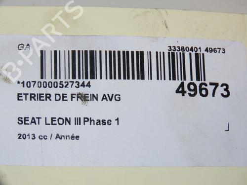 Left front brake caliper SEAT LEON (5F1) 1.2 TSI | BP17868221M105
