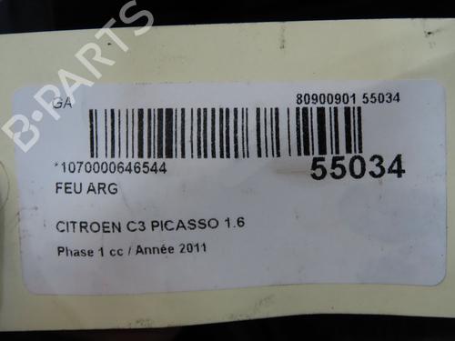 Used Left taillight CITROËN C3 Picasso (SH_) 1.6 HDI 90 (92 hp) 31242616