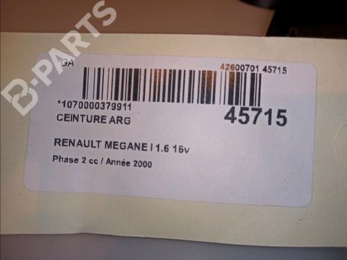 Rear left belt tensioner RENAULT MEGANE I (BA0/1_) 1.6 16V (BA04, BA0B, BA11, BA1J, BA16, BA19, BA1K, BA1V,... | BP11755292C89 