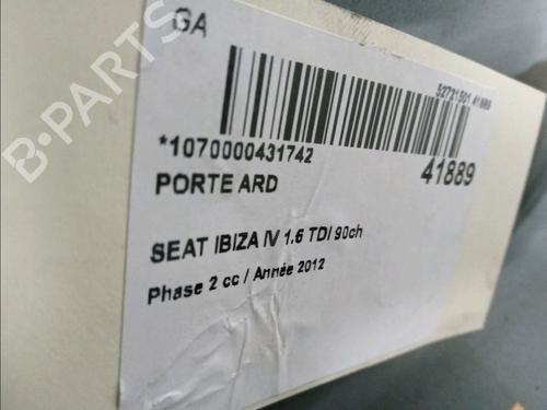 Right rear door SEAT IBIZA IV (6J5, 6P1) 1.6 TDI | BP12262541C5 