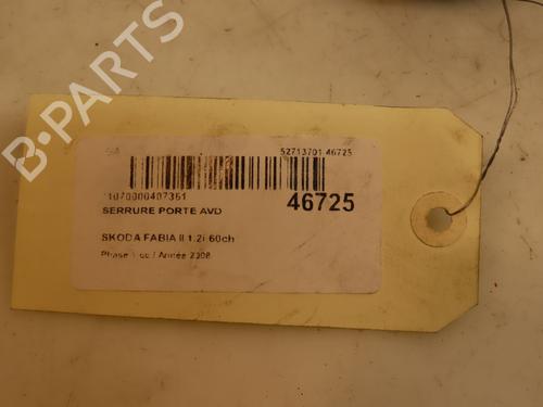 front-right-lock-skoda-fabia-ii-542-12-5j1837016-2006-2007-2008-2009-2010-2011-2012-2013-2014-16667230 main image