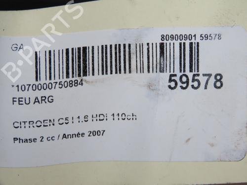 Left taillight CITROËN C5 II (RC_) 1.6 HDi (RC8HZB) | BP37083344C34 - Image 5