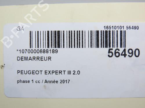 Starter PEUGEOT EXPERT Van (V_) 2.0 BlueHDi 120 | BP30824892M8 