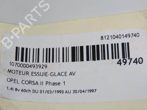 Front wiper motor OPEL CORSA B (S93) 1.4 i (F08, F68, M68) | BP17630607M29 