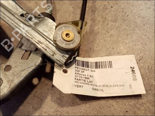 Used Front right window mechanism PEUGEOT 206 Hatchback (2A/C) 1.9 D (69 hp) 23175592