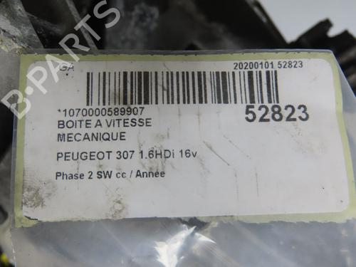Gearbox PEUGEOT 307 SW (3H) 1.6 HDI 110 | BP28801519M3