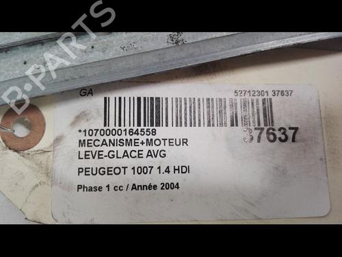 Used Front left window mechanism PEUGEOT 1007 (KM_) 1.4 HDi (68 hp) 23175791