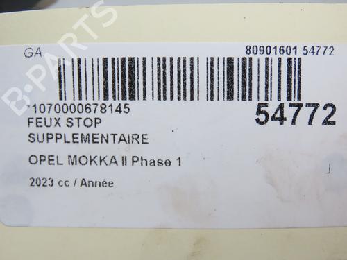 Third brake light OPEL MOKKA 1.5 (76) | BP31121270L11 - Image 5