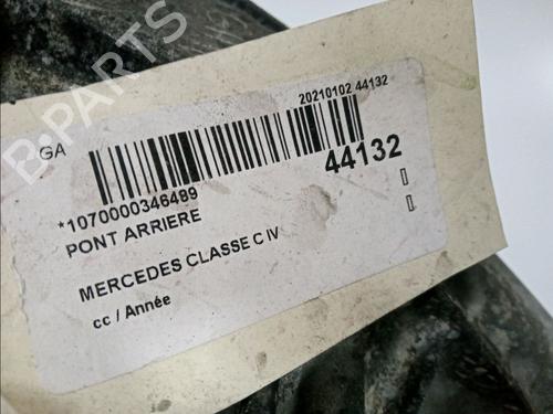 Used Rear differential MERCEDES-BENZ C-CLASS (W205) C 180 (205.040, 205.140) (156 hp) 11099801