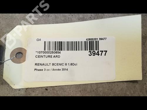 Rear right belt tensioner RENAULT SCÉNIC III (JZ0/1_) 1.6 dCi (JZ00, JZ12) | BP9609792C90 