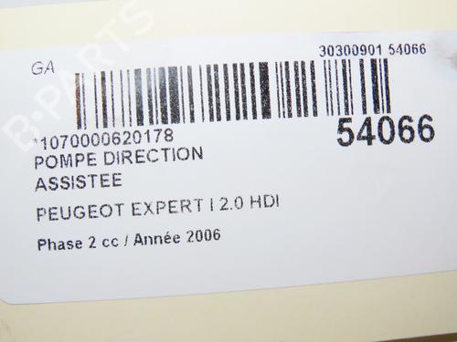 Used Steering pump PEUGEOT EXPERT Van (222) 2.0 HDI (94 hp) 28829767