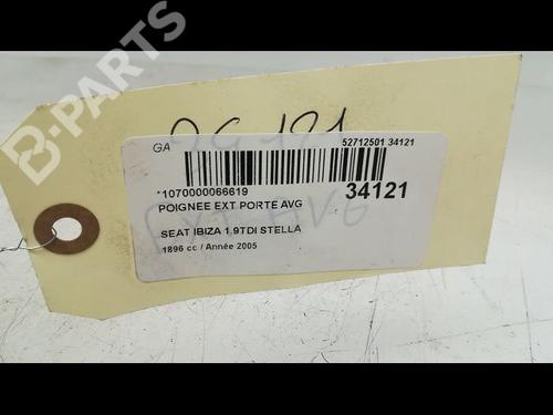 Front left exterior door handle SEAT IBIZA III (6L1) 1.9 TDI | BP9595468C128 