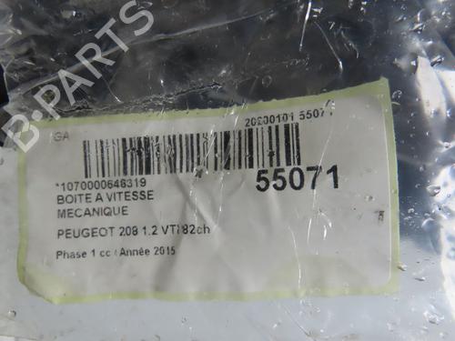 Used Gearbox PEUGEOT 208 I (CA_, CC_) 1.2 VTI 82 (82 hp) 31077296