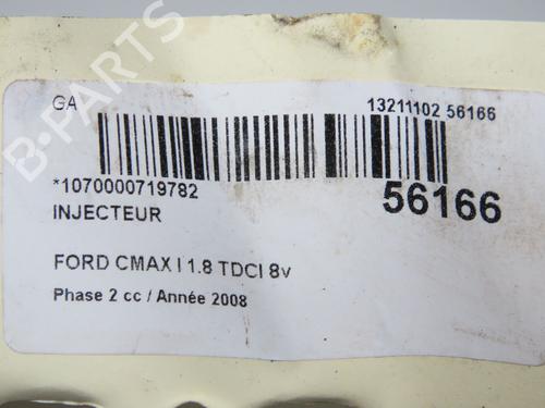 Used Injector Injector FORD C-MAX (DM2) 1.8 TDCi (115 hp) 32486089 32486089