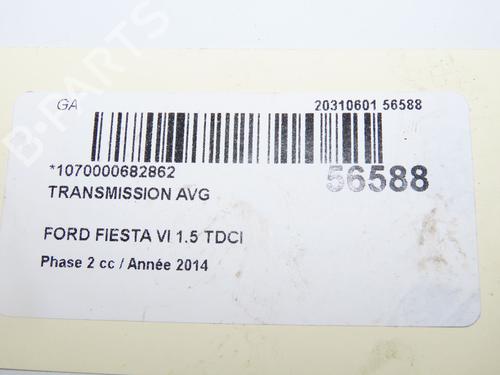 left-front-driveshaft-ford-fiesta-vi-cb1-ccn-2008-36426895 main image