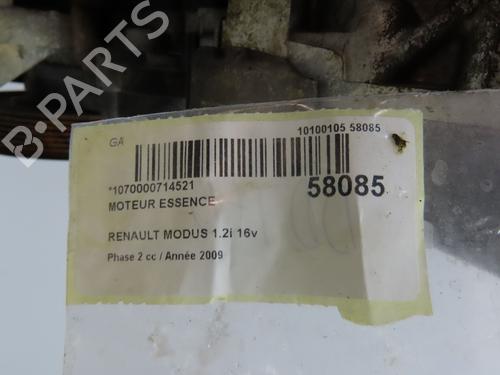 Used Engine Engine RENAULT MODUS / GRAND MODUS (F/JP0_) 1.2 (JP0C, JP0K, FP0C, FP0K, FP0P, JP0P, JP0T) (75 hp) 39732770 39732770