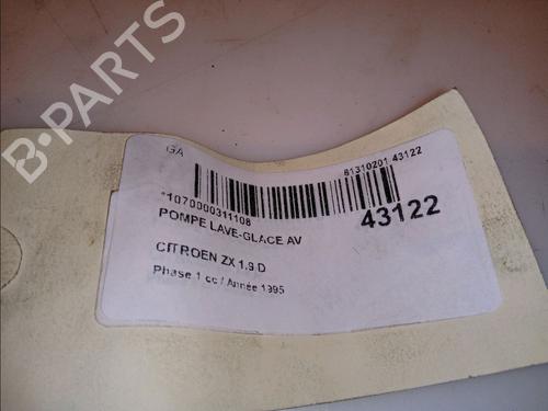 Used Washer pump Washer pump CITROËN ZX (N2) 1.9 D (68 hp) 14881610 14881610