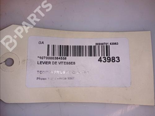 Gear lever TOYOTA PRIUS Liftback (_W2_) 1.5 Hybrid (NHW20_, NHW20R) | BP11099767M90 