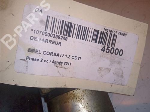 Starter OPEL CORSA D (S07) 1.3 CDTI (L08, L68) | BP11099212M8 