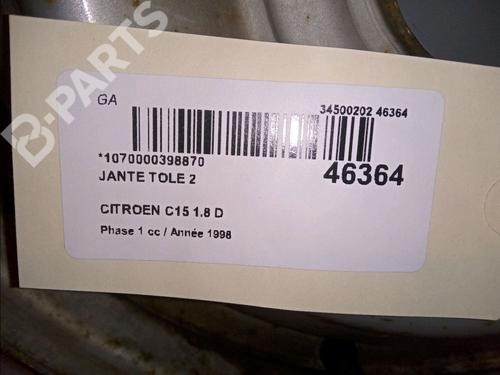 Rim CITROËN C15 Box Body/MPV (VD_) 1.8 D | BP11188346C45 