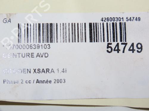 Used Front right belt tensioner CITROËN XSARA (N1) 1.4 i (75 hp) 28830731