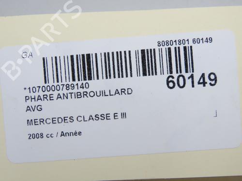 Mistlamp links Mistlamp links MERCEDES-BENZ E-CLASS (W211) E 200 CDI (211.007) (136 hp) 37529816 37529816