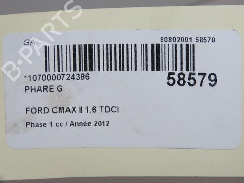 Left headlight FORD C-MAX II (DXA/CB7, DXA/CEU) 1.6 TDCi | BP36367729C28 - Image 6