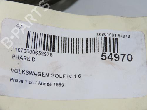 Scheinwerfer rechts für VW GOLF IV (1J1) 1.6 (100 hp) 31274447