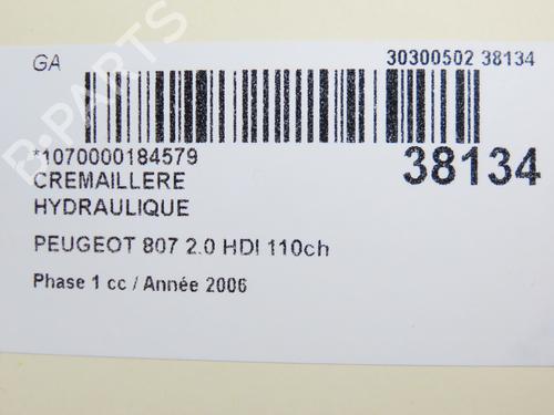 Styregear/Snekke PEUGEOT 807 (EB_) 2.0 HDi (109 hp) 23172949