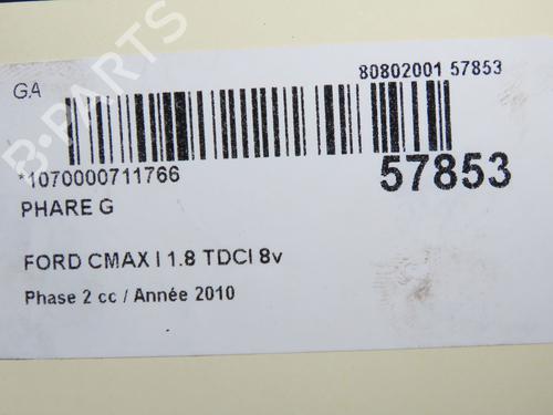 Left headlight FORD C-MAX (DM2) 1.8 TDCi | BP36246819C28 - Image 6