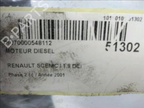 Used Engine RENAULT SCÉNIC I MPV (JA0/1_, FA0_) 1.9 dCi (JA05, JA1F) (102 hp) 28828650