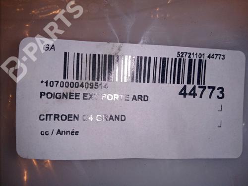 Rear right exterior door handle CITROËN C4 Grand Picasso II (DA_, DE_) 1.2 THP 130 | BP12065721C130 
