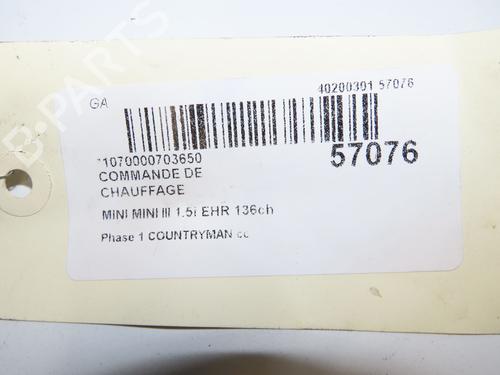 Climate control MINI MINI CLUBMAN (F54) Cooper | BP39756463I5 - Image 4