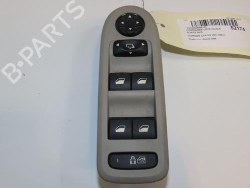 Used Left front window switch CITROËN C5 III (RD_) 2.0 HDi (RDRHD8, RDRHDJ, RDRHR8, RDRHRJ) (136 hp) 28831723