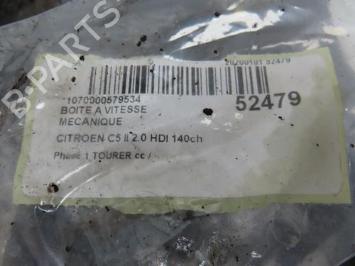 Used Gearbox CITROËN C5 III Break (RW_) 2.0 HDi 165 (163 hp) 28829424