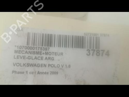 Used Rear left window mechanism VW POLO V (6R1, 6C1) 1.6 TDI (90 hp) 9602245