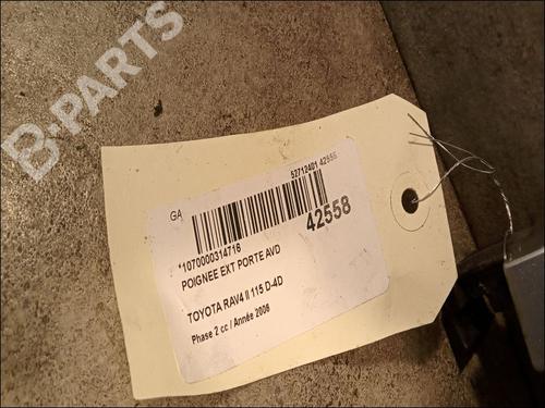 Front right exterior door handle TOYOTA RAV 4 II (_A2_) 2.0 D 4WD (CLA20_, CLA21_, CLA20R, CLA21R) | BP9617774C129 