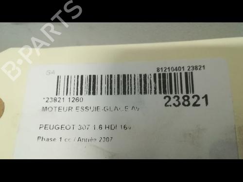 Used Front wiper motor PEUGEOT 307 SW (3H) 1.6 HDI 110 (109 hp) 23178289