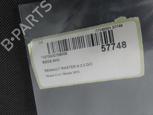 Left front seat RENAULT MASTER III Van (FV) 2.3 dCi 125 FWD (FV0C, FV0D, FV0G, FV0H, FV0J, FV0K,... | BP36511097C15 - Image 4