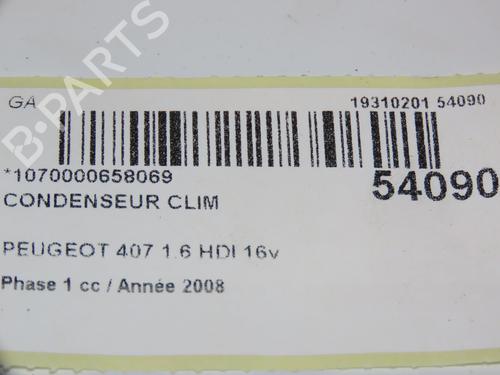 Heater matrix PEUGEOT 407 (6D_) 1.6 HDi 110 (6D9HZC, 6D9HYC) | BP28967195M63 