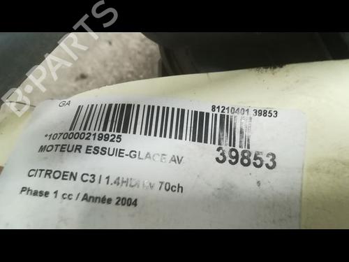 Used Front wiper motor CITROËN C3 I (FC_, FN_) 1.4 HDi (68 hp) 9606559