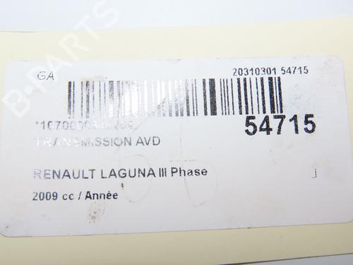 Right front driveshaft RENAULT LAGUNA Coupe (DT0/1) 2.0 dCi GT (DT11, DT1E, DT1N) | BP29469702M39 