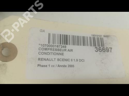 AC compressor RENAULT SCÉNIC II (JM0/1_) 1.9 dCi (JM0G, JM12, JM1G, JM2C) | BP9602351M34 