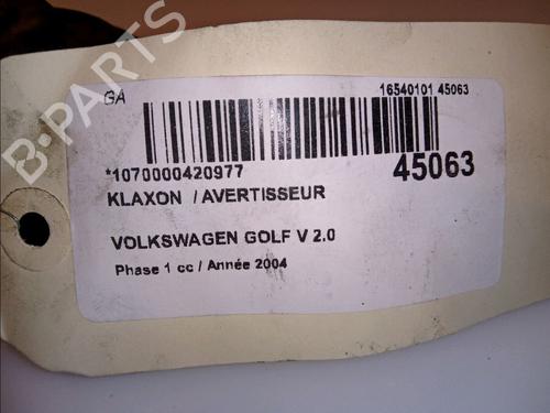 Horn VW GOLF V (1K1) 2.0 TDI 16V | BP19133099E13 
