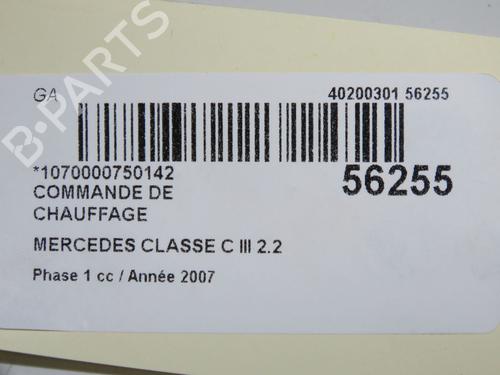 Climate control MERCEDES-BENZ C-CLASS (W204) C 220 CDI (204.008) | BP36246632I5 - Image 5